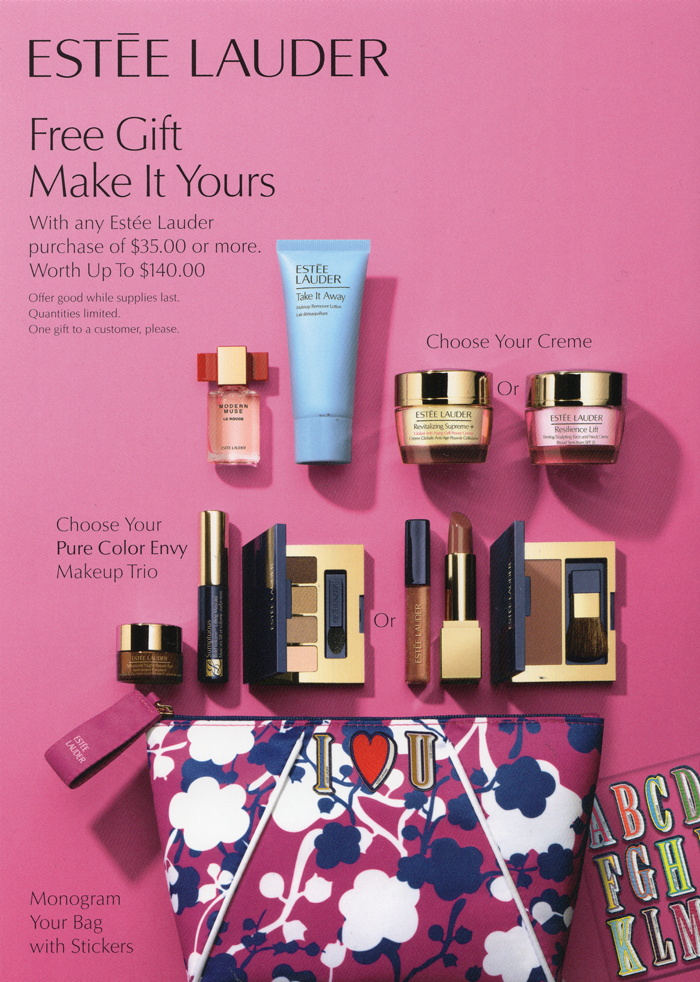 ESTEE LAUDER FREE GIFT